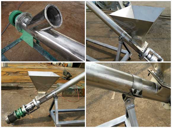 不鏽鋼螺旋輸送機細節