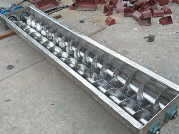 不鏽鋼雙(shuāng)螺(luó)旋輸送機