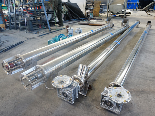 不鏽鋼（gāng）圓管螺旋輸送機