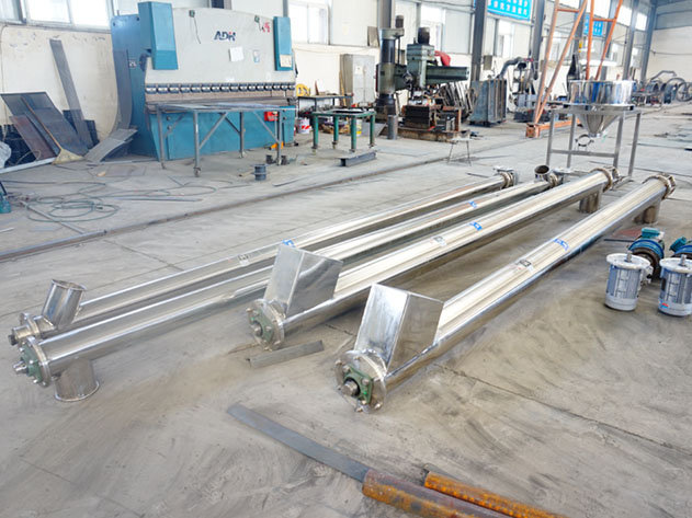 不鏽鋼水平螺旋輸送機