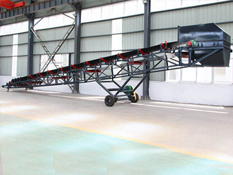 可移動式皮帶輸（shū）送機